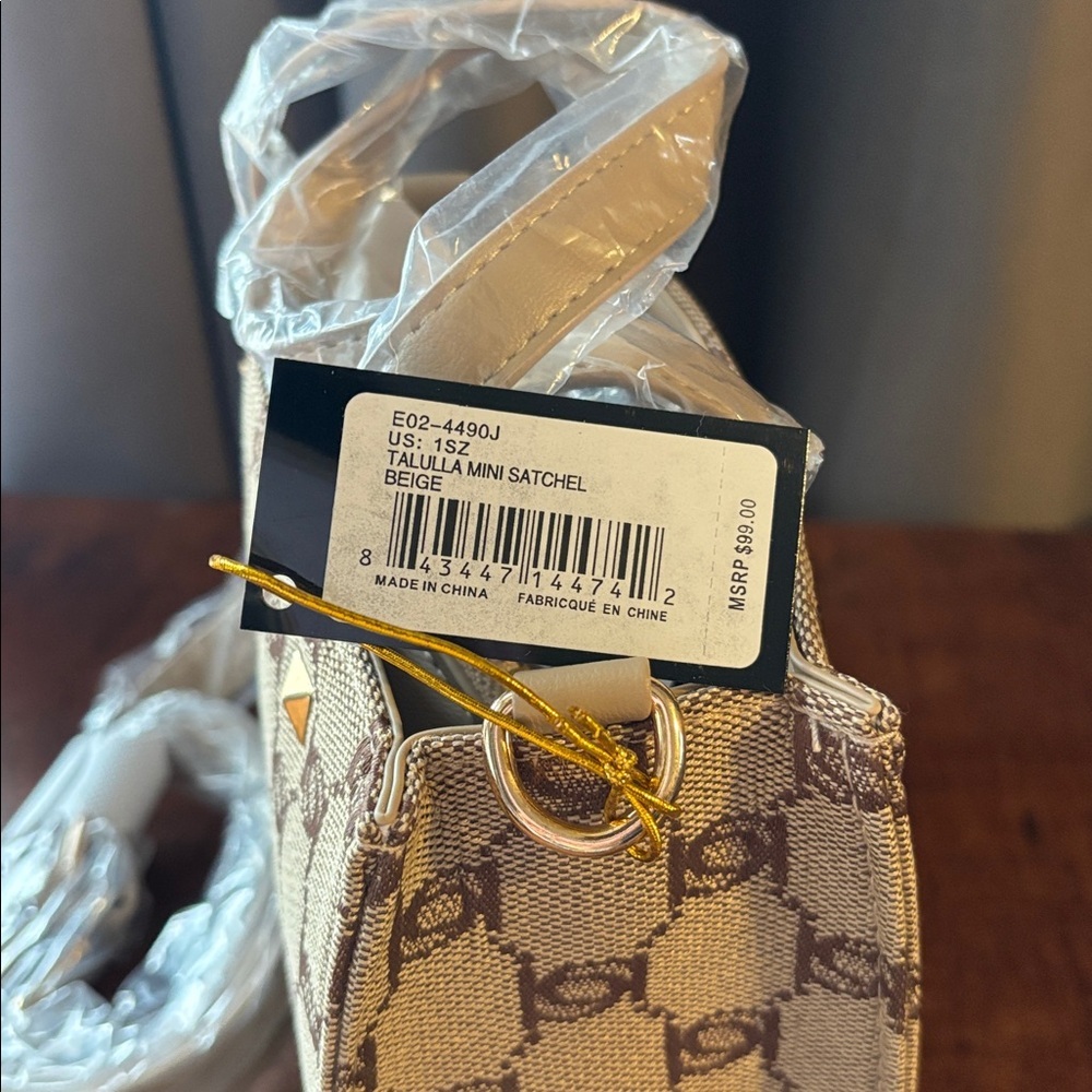 NWT Bebe Tallula Logo Mini Satchel - Picture 6 of 10